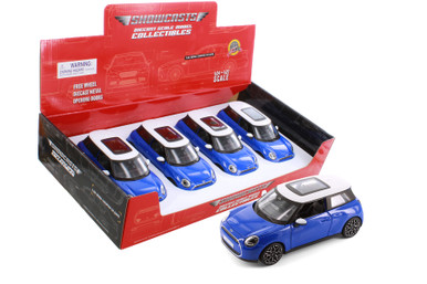 2024 Mini Cooper SE (J01), Blue - Showcasts 32926D - 1/24 Scale