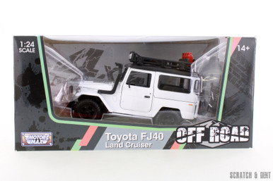 1974 Toyota FJ40 Land Cruiser, White - Motor Max R-23789 - 1/24