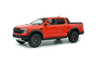 2024 Ford Ranger Raptor Pickup Truck, Orange - Solido S1813901 - 1