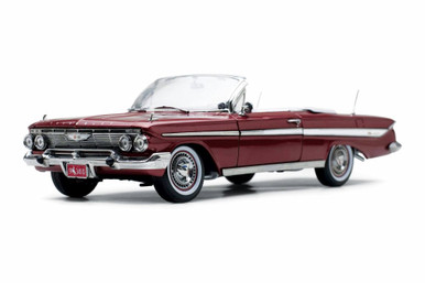 1/18 ミニカー CHEVROLET IMPALA 1961 Sunstar 1961 Chevrolet Impala SS 409 Open White 1:18 scale