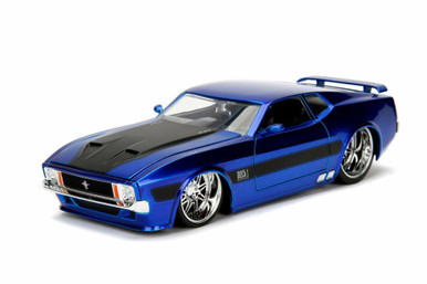1/24 FORD MUSTANG mach 1プラモデル 99978DP1-JADA-BLUE-1973-Ford-