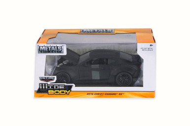 2016 Chevy Camaro SS, Black - Jada 98136WA - 1/24 Scale Diecast