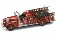 1938 Ahrens-Fox VC Fire Engine, Red - Yatming 20178 - 1/24 Scale