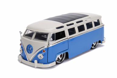JadaTOYS　1962　1963　VOLKS WAGEN BUS　1/24 JADA FOR SALE 1963 VW VOLKSWAGEN BUS PICKUP 1:24 DIECAST