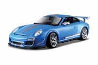 Porche 911 GT3 RS 4.0, Blue - Bburago 11036BU - 1/18 Scale Diecast