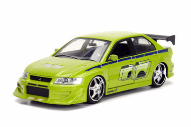 ミニカー 2002 Lancer Evolution VII Highly Collectible F&F 2002 Mitsubishi Lancer EVO VII 1:32