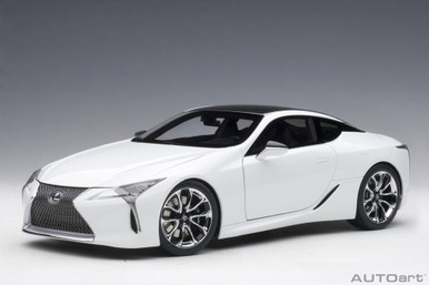 Lexus LC500, White - Auto Art 78846 - 1/18 Scale Diecast Model Toy