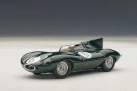 Lemans 1955 Jaguar D-Type Race Car (Hawthorne/Bueb), Black - Auto