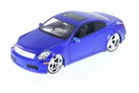 Infiniti G35, Blue - Jada 90290JY - 1/24 Scale Diecast Model Toy Car