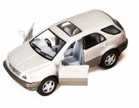Lexus RX 300 SUV, Silver - Kinsmart 5040D - 1/36 scale Diecast