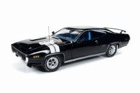 1971 Plymouth GTX Hard Top, Black Velvet - Auto World AMM1133 - 1