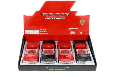 Box of 4 1963 Chevy Impala Convertible (ASSTD) Showcasts® - 1/24