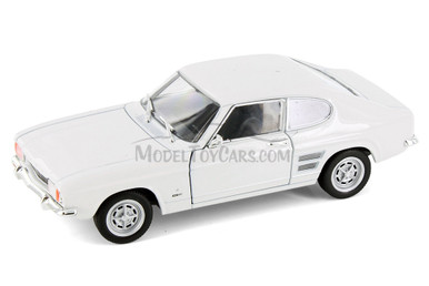 1969 Ford Capri Hard Top, White - Welly 24069/4D - 1/24 Scale