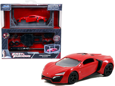 Jada FAST&FURIOUS BUILD IN COLLECT 12台 31289-jada-red-lykan-