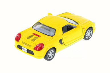 Toyota MR2, Yellow - Kinsmart 5026D - 1/32 Scale Diecast Model Toy