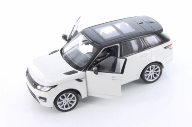 Miniature Range Rover Sport Orange échelle 1:24 - Welly 24059, Modèle De Collection, Boîte Et Véhicule En Parfait état