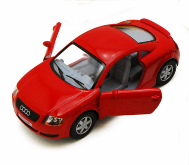 Audi TT Coupe, Red - Kinsmart 5016D - 1/32 scale Diecast Model Toy