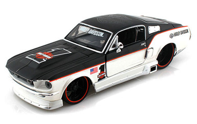 1967 Ford Mustang GT Harley-Davidson #1, Black & Pearl White