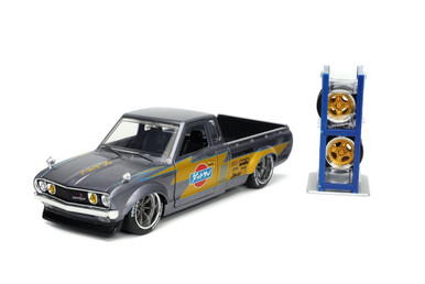 Jada Toys 1972 ダットサン620　ピックアップ (ブラック) Jada JADA TOYS 1/24 ダットサン 620 ピックアップ 1972