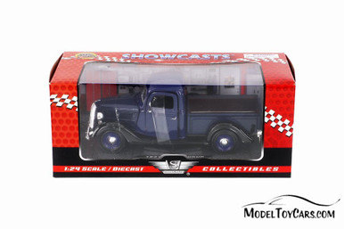 1937 Ford Pickup Truck, Blue - Showcasts 73233AC/BU - 1/24