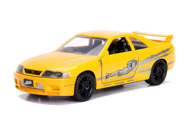 Leon's Nissan Skyline GT-R (BCNR33), Yellow - Jada Toys 99515 - 1