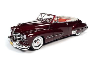 1947 Cadillac Series 62 Convertible, Burgundy - Auto World