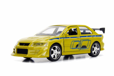 JADA 頭文字D MITSUBISHI LANCER EVOLUTION Mitsubishi Lancer Evolution VII, Fast and Furious - Jada 99789 - 1