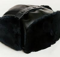 Black Trooper Fur Hat