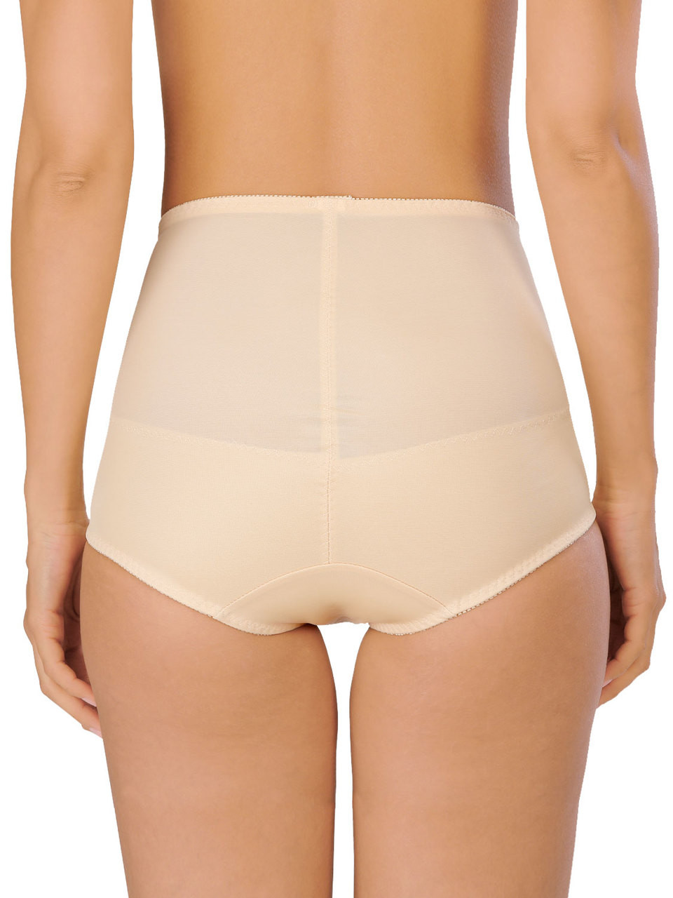 Control Panty Girdle With Reinforced Front Panel High Leg (L-7XL) by  Naturana 0319