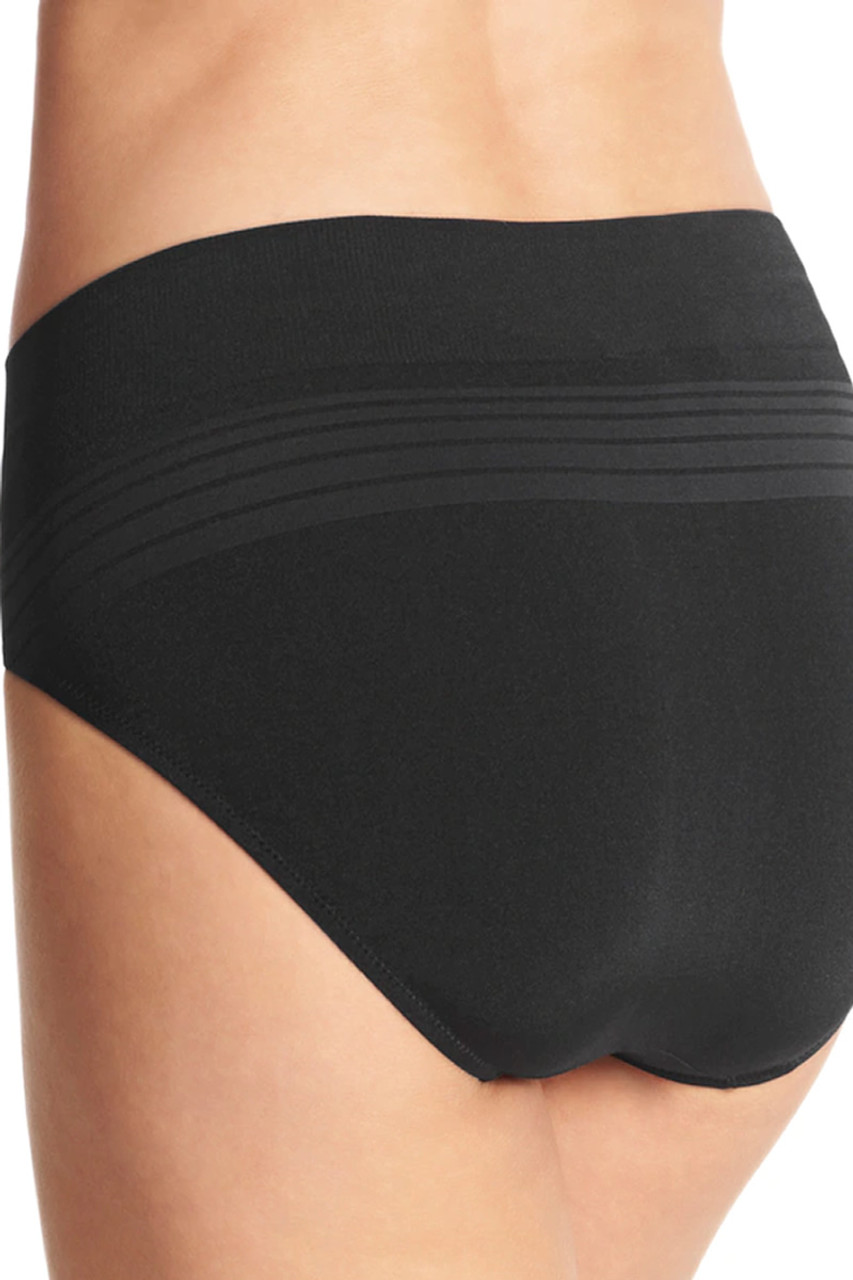 Warner's No Side Effects Full Brief Panty – Black (Style: RS1021P)