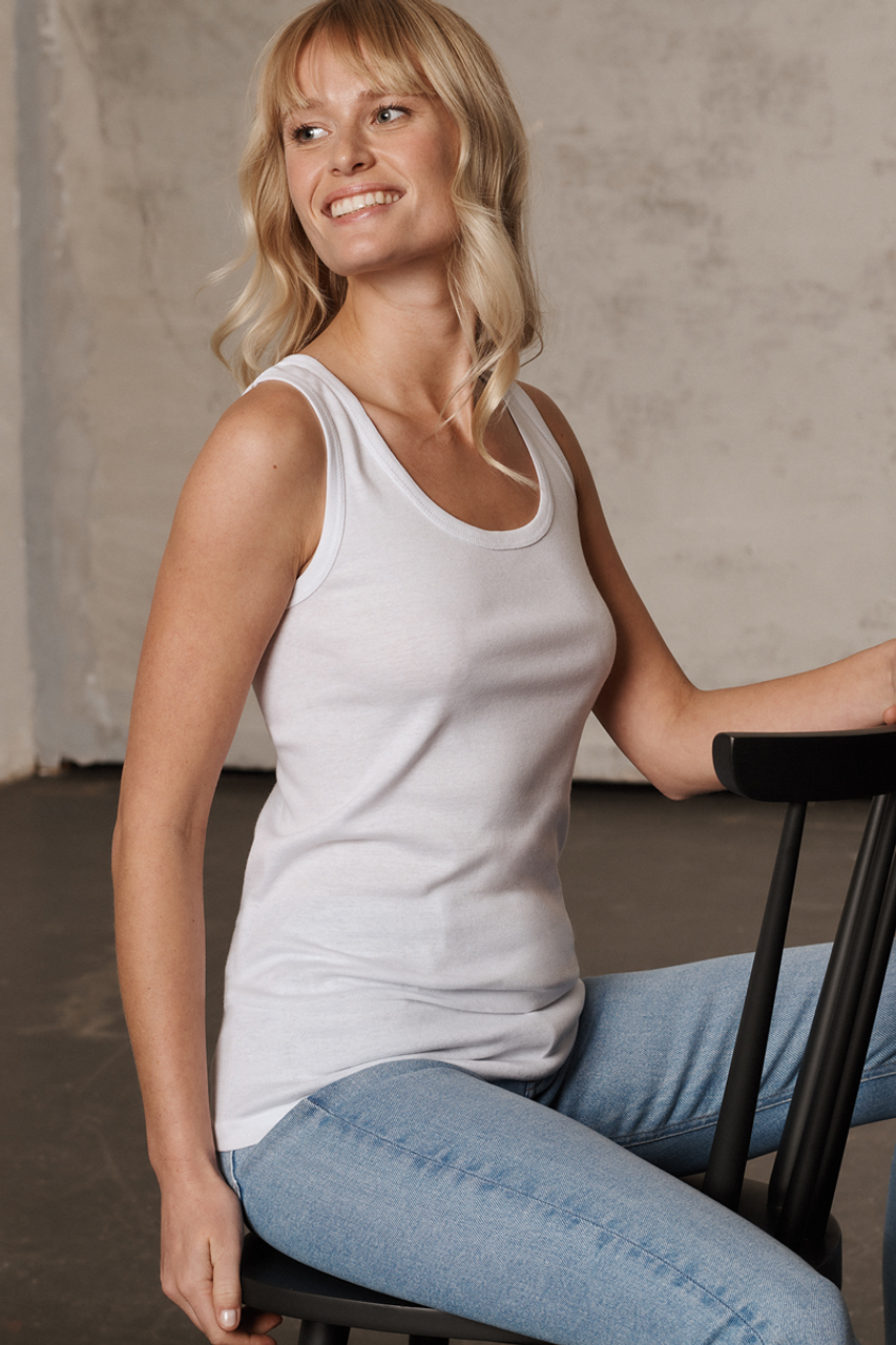 100% Cotton 2 Pack Camisole (S-5xl) By Naturana 802529