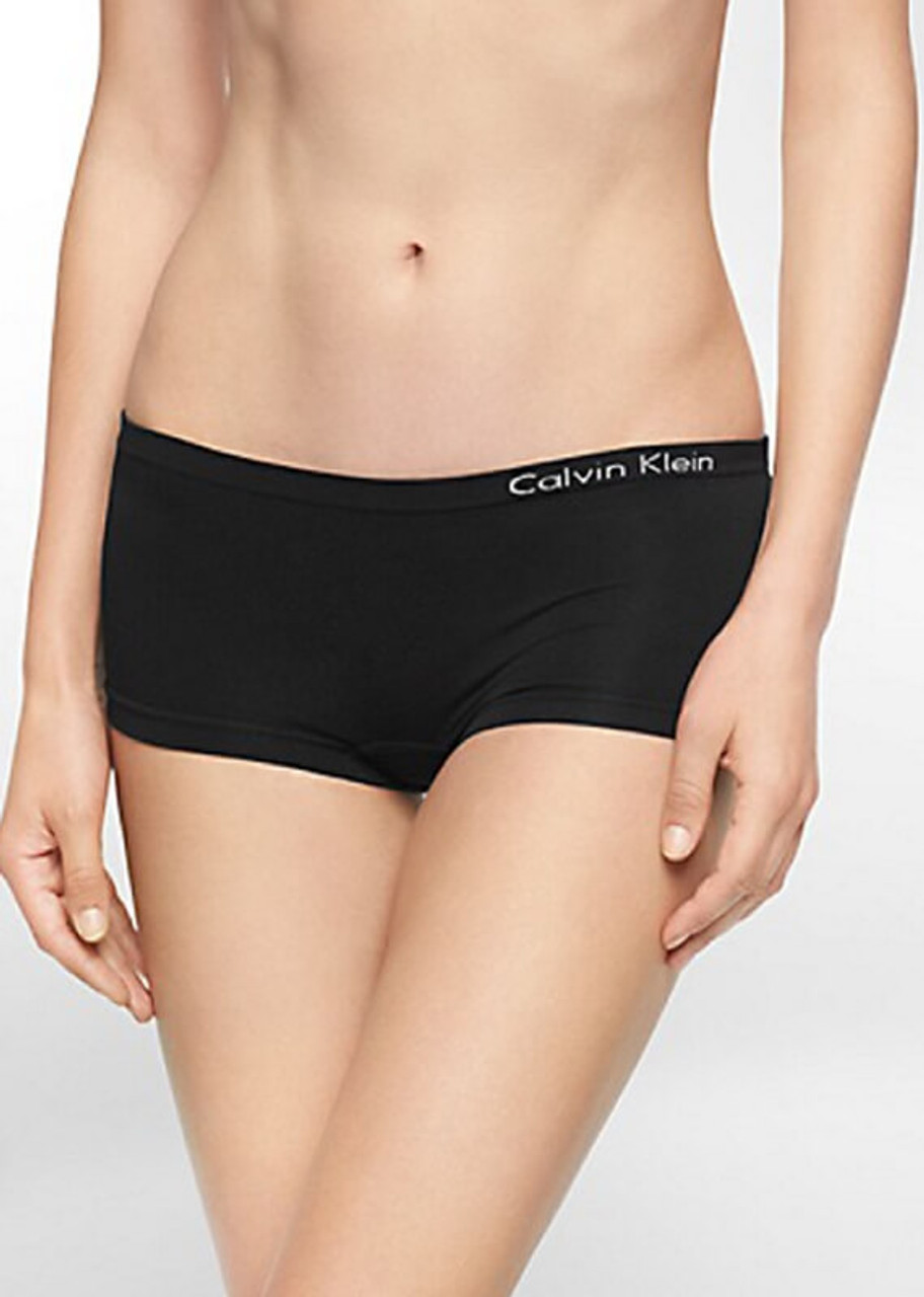 Calvin Klein Underwear BOYSHORT - Panties - black/sort 