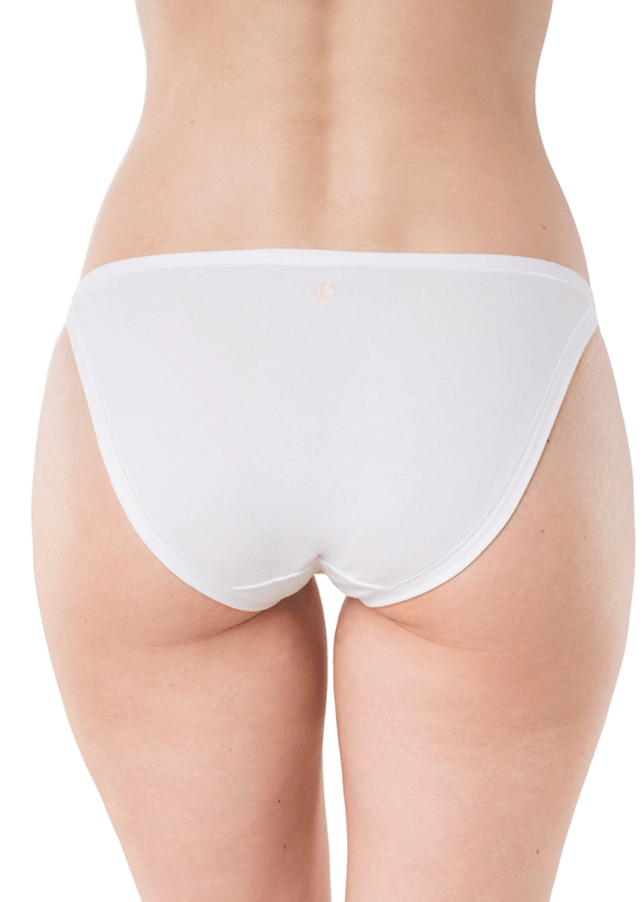 2000 Elita Low Cut Cotton Bikini Brief