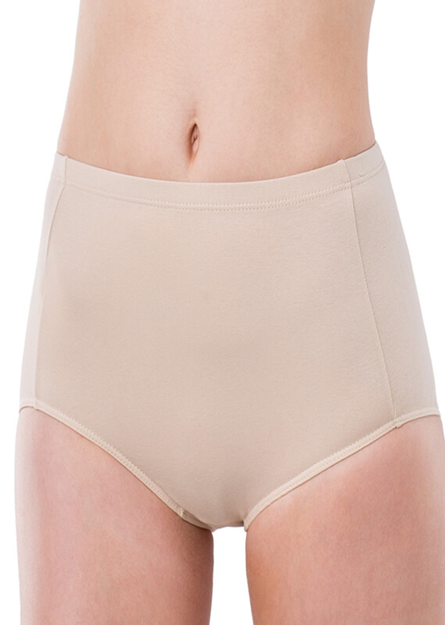 Essentials Womens Cotton High Leg Brief Underwear
