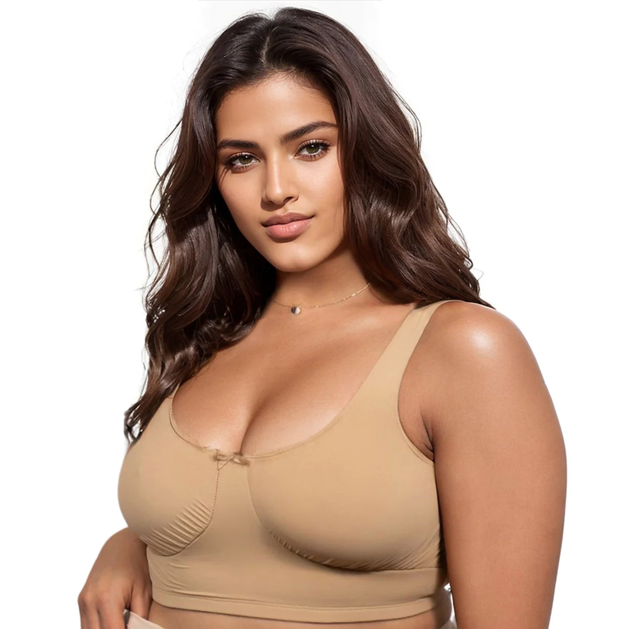 hoksml Wireless Bra for Women,Women Sexy Plus Size Camouflage