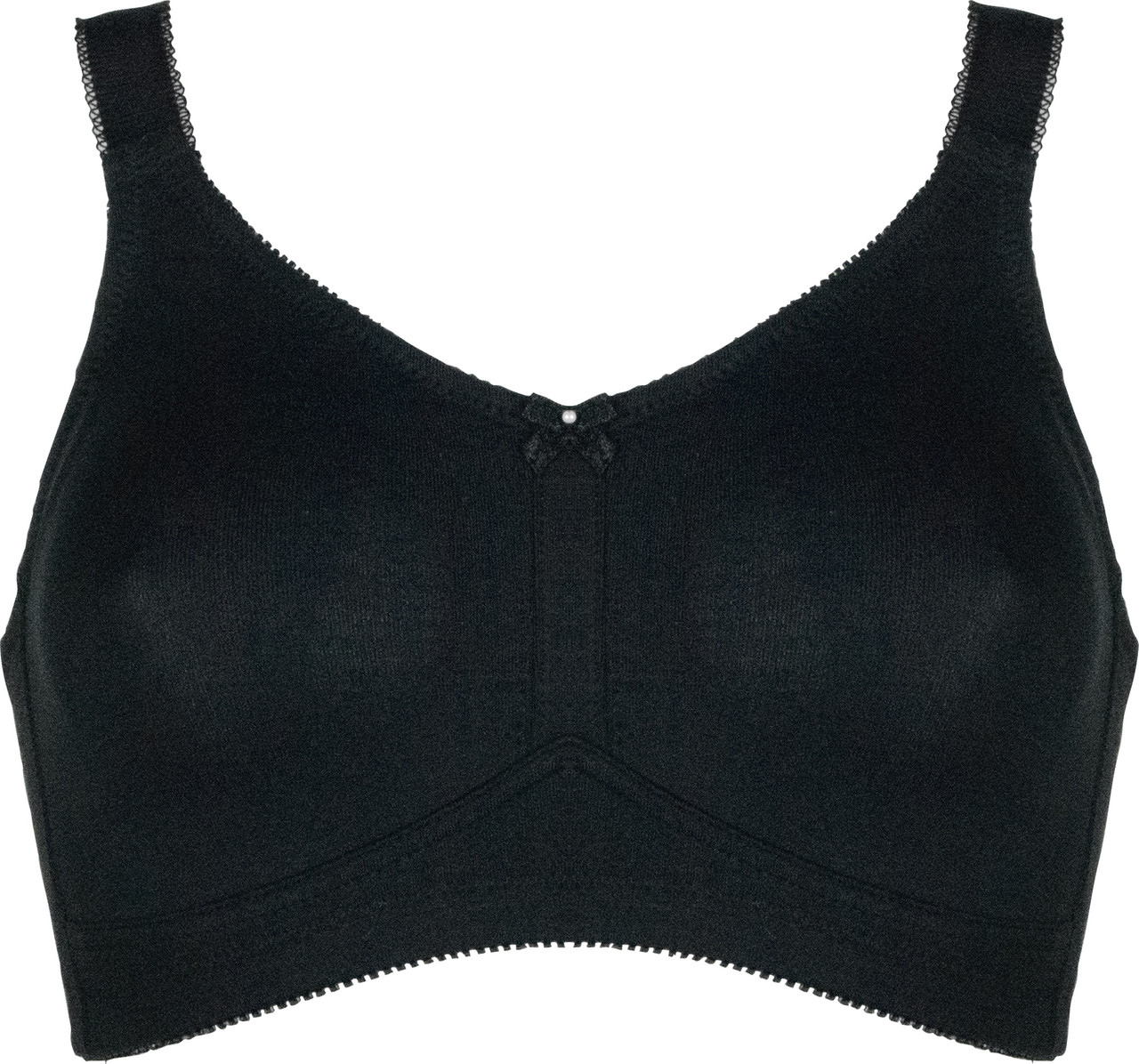 Classique 732 Post Mastectomy Fashion Bra-Black-46A