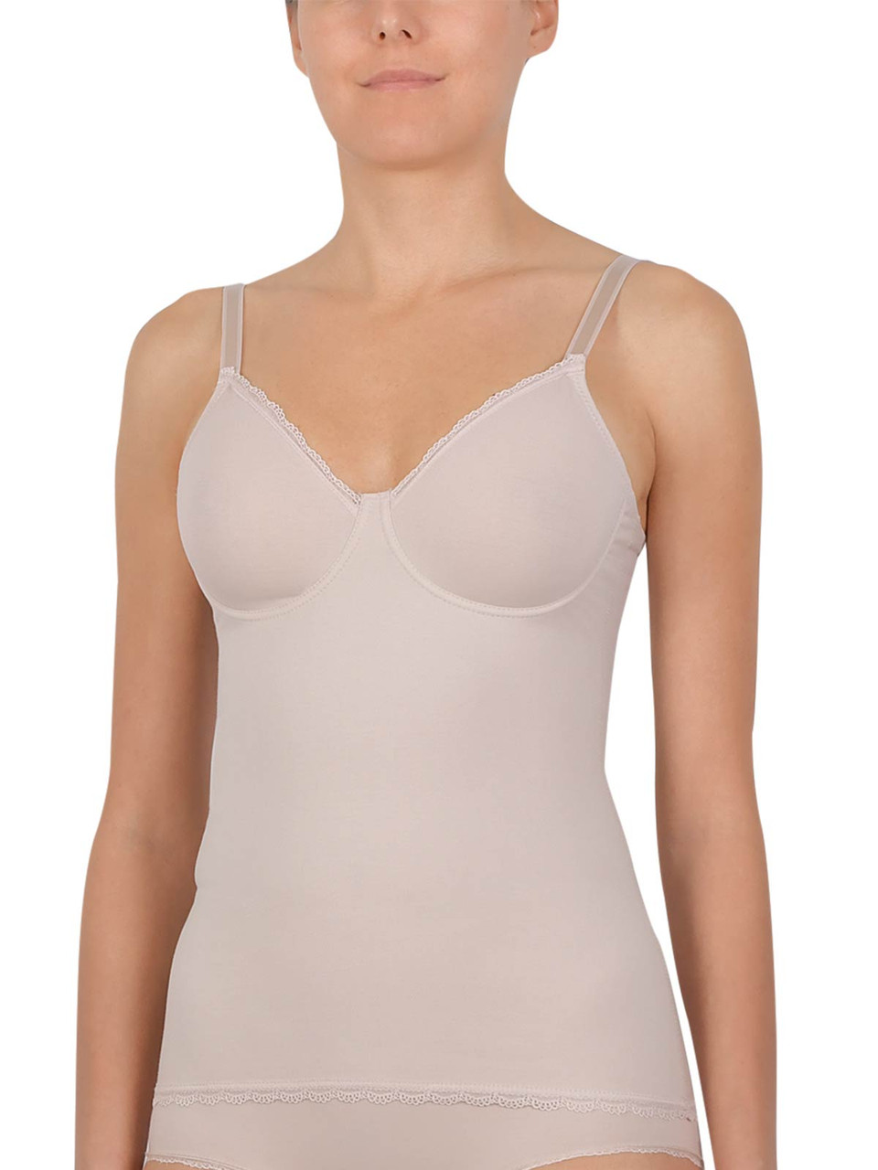 Seamless Shapewear Camisole With Built-In Underwired Bra By Cybele 10461