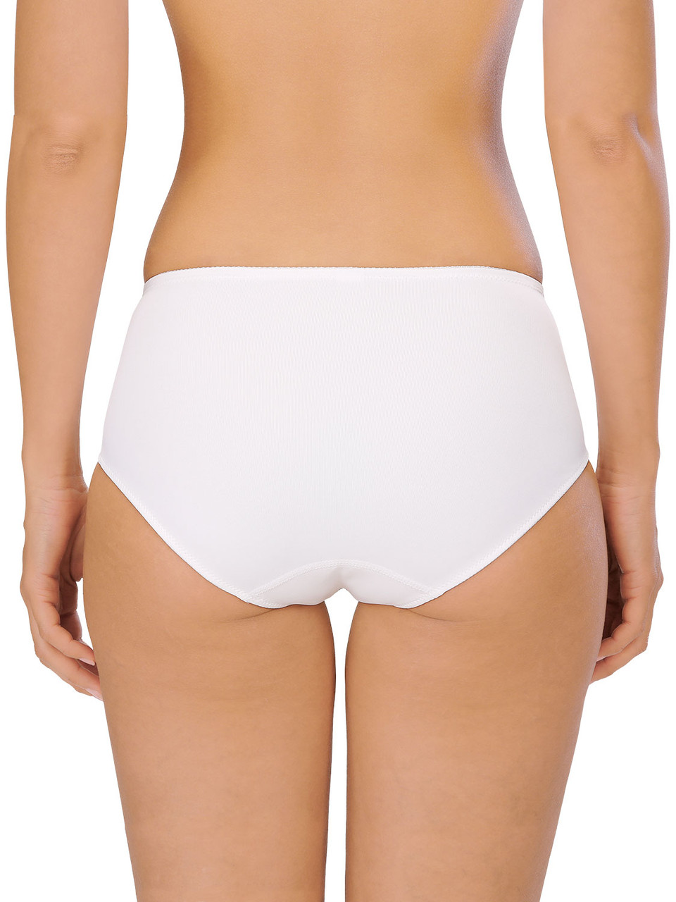 Gilbins Women's Plus Size Seamless High-Waisted Girdle Panties Briefs Cut  Brief (XXX-Large, Cloud) 
