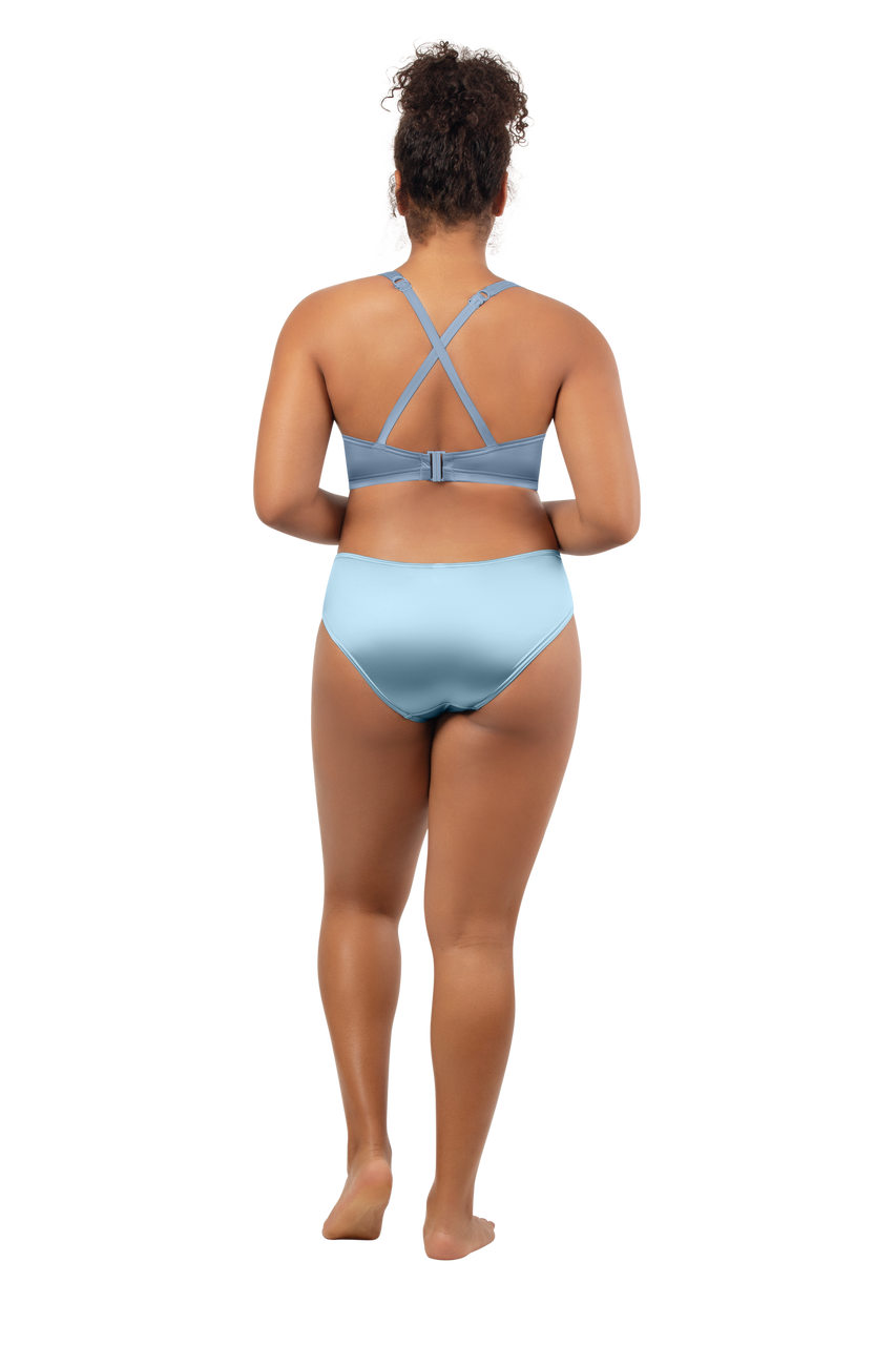 Parfait Aqua High Waisted Full Coverage Rita Swimwear Bikini Bottom S8143