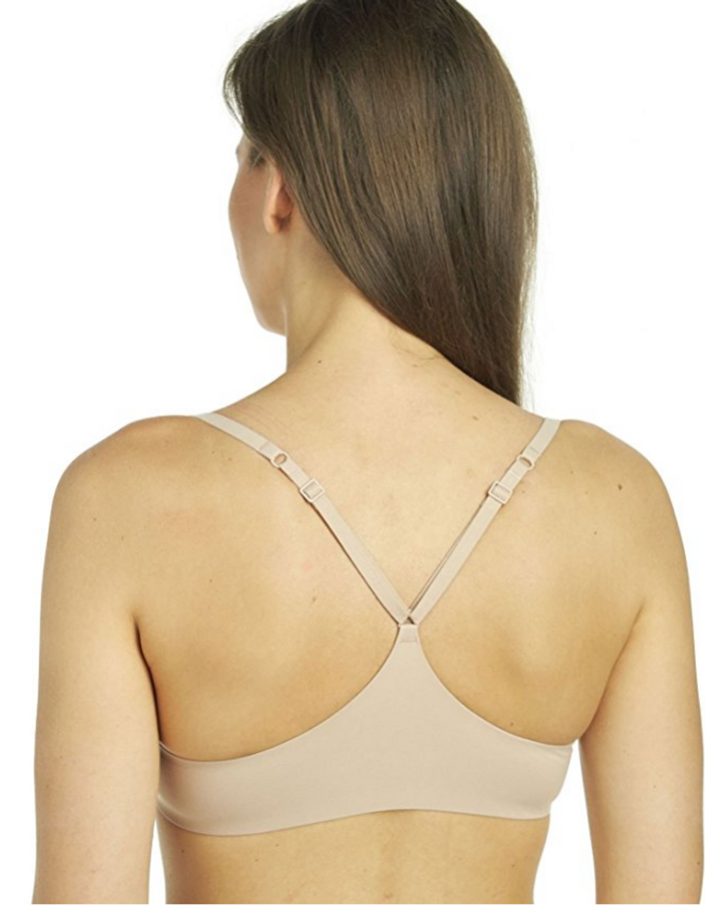 Calvin Klein Perfectly Fit Memory Touch Front Closure Racerback