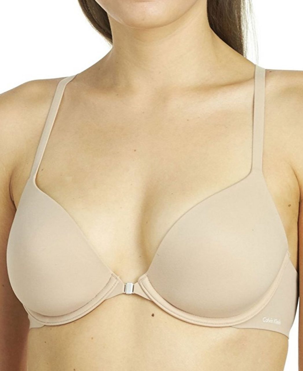 Calvin Klein Women's Perfectly Fit Lightly Lined T-Shirt Bra with Memory  Touch, Bare, 30D : : Fashion