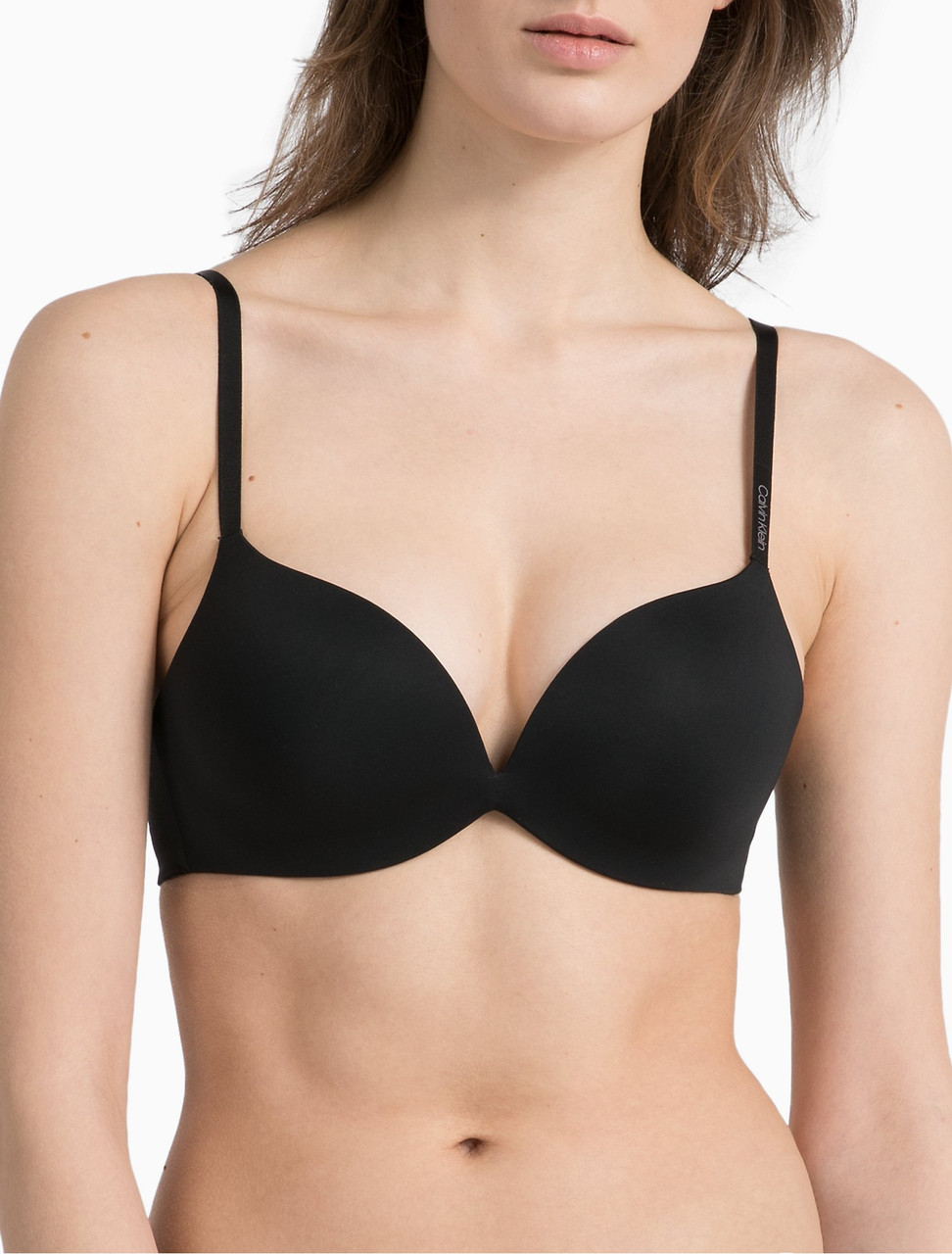 Calvin Klein Form Convertible Deep Plunge Push-Up Wireless Bra Women -  Bloomingdale's