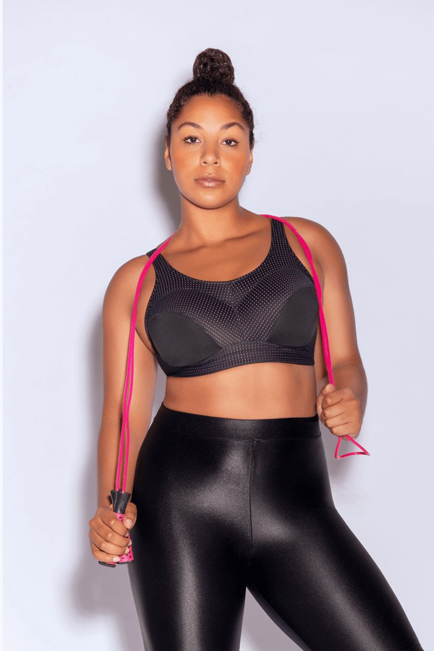 Parfait Power Fit Unlined Wire-Free Sports Bra P6002