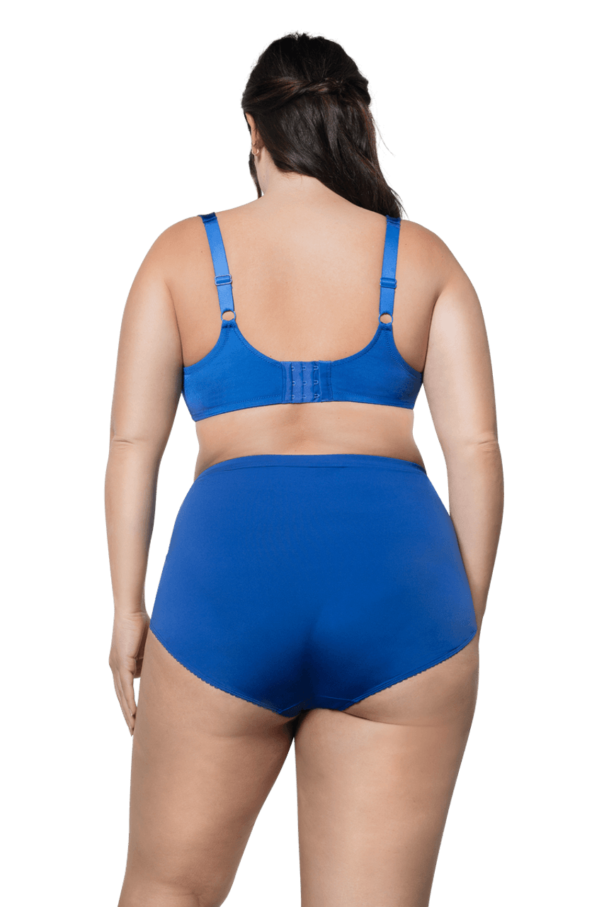 Parfait Enora Bra Underwired Unlined Minimizer Bra Sapphire