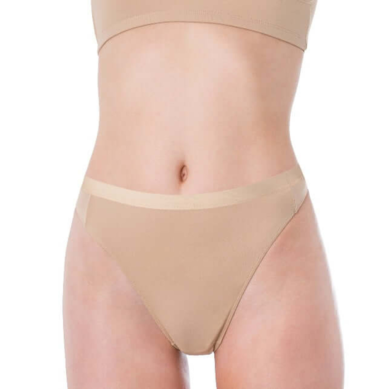 Elita High Waisted Silk Magic Micro Thong 8831