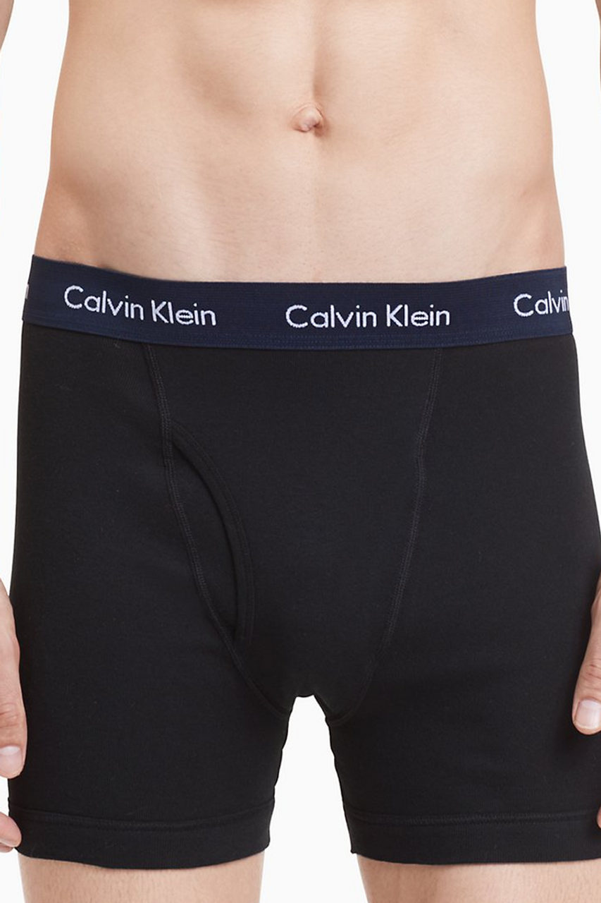 Calvin Klein Big & Tall 100% Cotton Classic Fit Boxer Brief - 3