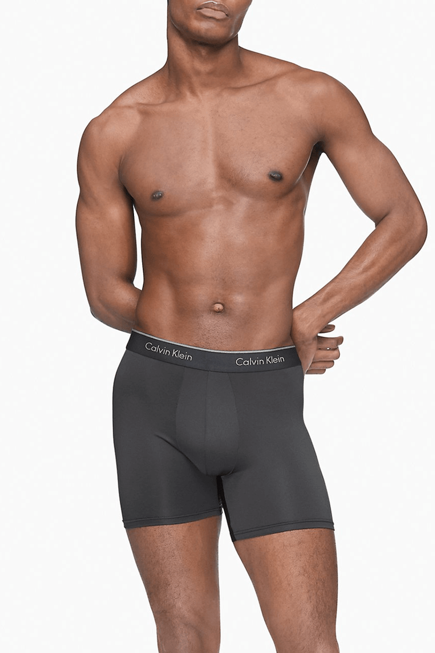 Men's Calvin Klein 3-Pack Microfiber Stretch Low-Rise Trunks