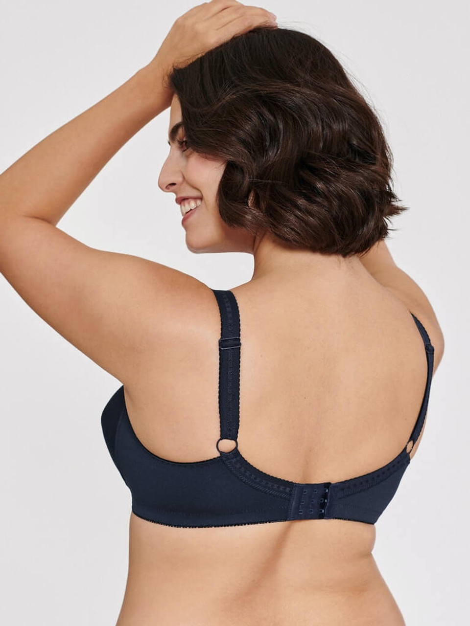 Naturana Cotton Wireless Moulded Bra With Comfort Staps (A–D 36–46) 86020