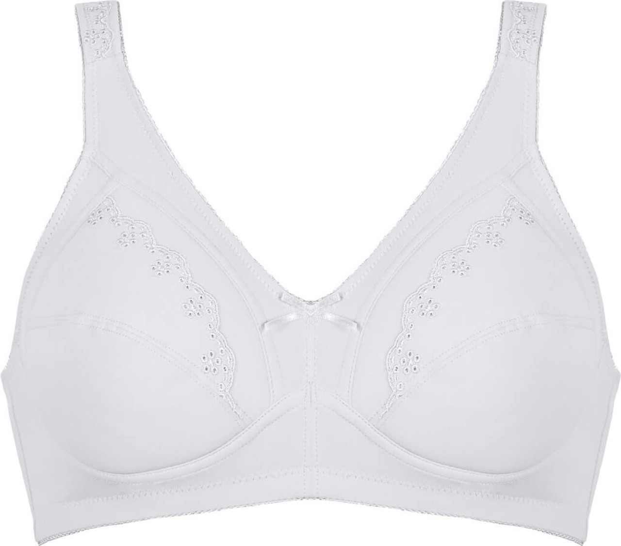 Naturana Wireless Moulded Bra With Cotton & Comfort Staps (A–D 36–46) 86020