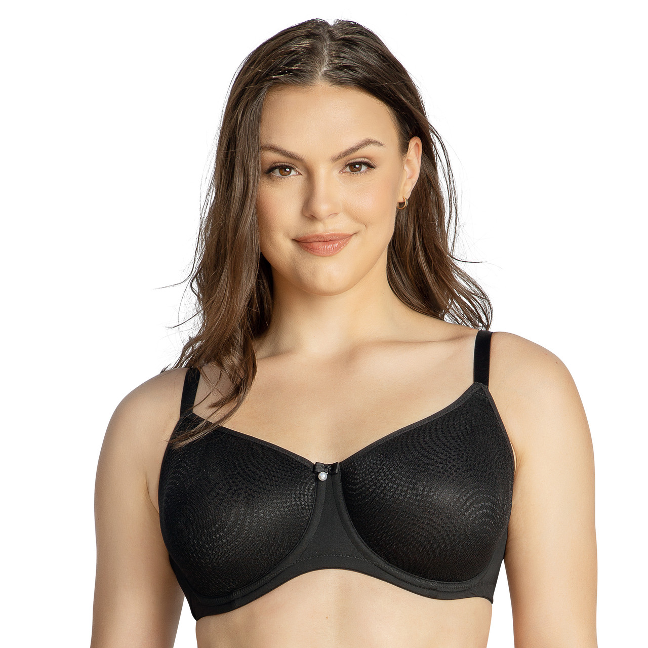 Featherline Perfect Fitted Poly Cotton Non-Padded Non Wired Seamless Full  Coverage Womens Minimizer Bra